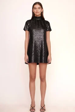 HANDBAGS STAUD - MINI ILANA DRESS SEQUINS BLACK