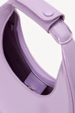HANDBAGS STAUD - MINI MOON BAG LILAC