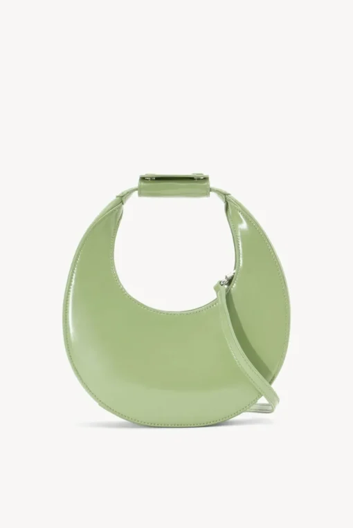 HANDBAGS STAUD - MINI MOON BAG MOSS