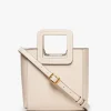 HANDBAGS STAUD - MINI SHIRLEY LEATHER BAG CREAM