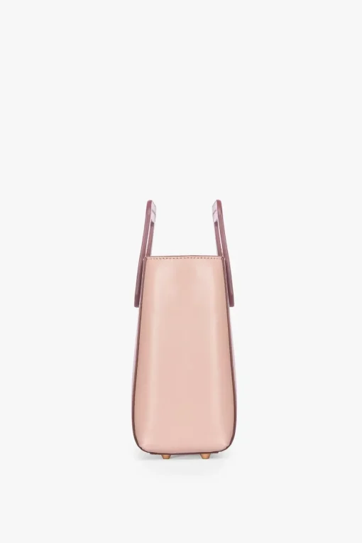 HANDBAGS STAUD - MINI SHIRLEY LEATHER BAG BLUSH