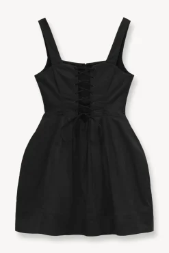 CLOTHING STAUD - MINI SUTTON DRESS BLACK