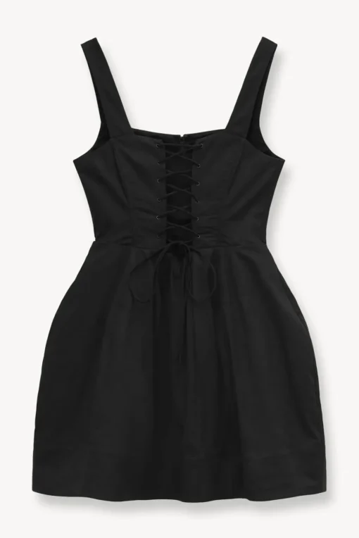 CLOTHING STAUD - MINI SUTTON DRESS BLACK