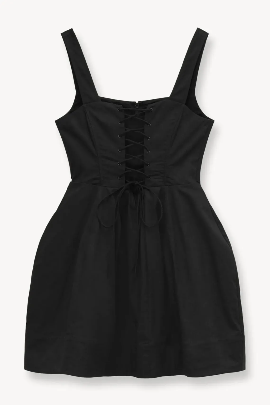 CLOTHING STAUD - MINI SUTTON DRESS BLACK