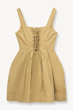 CLOTHING STAUD - MINI SUTTON DRESS KHAKI