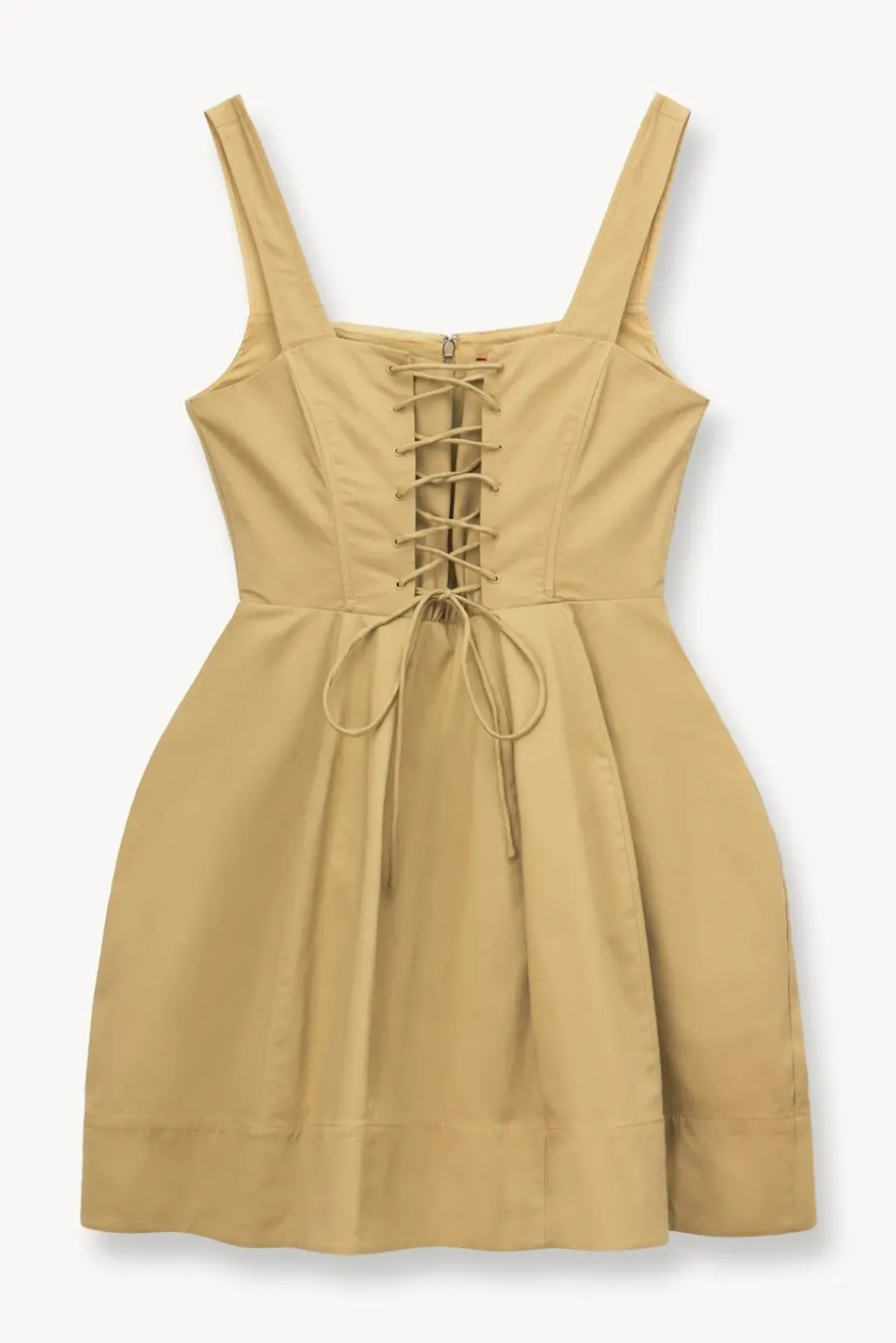 CLOTHING STAUD - MINI SUTTON DRESS KHAKI