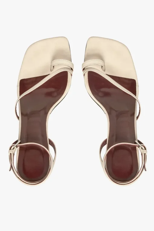SHOES STAUD - MONA HEEL CREAM