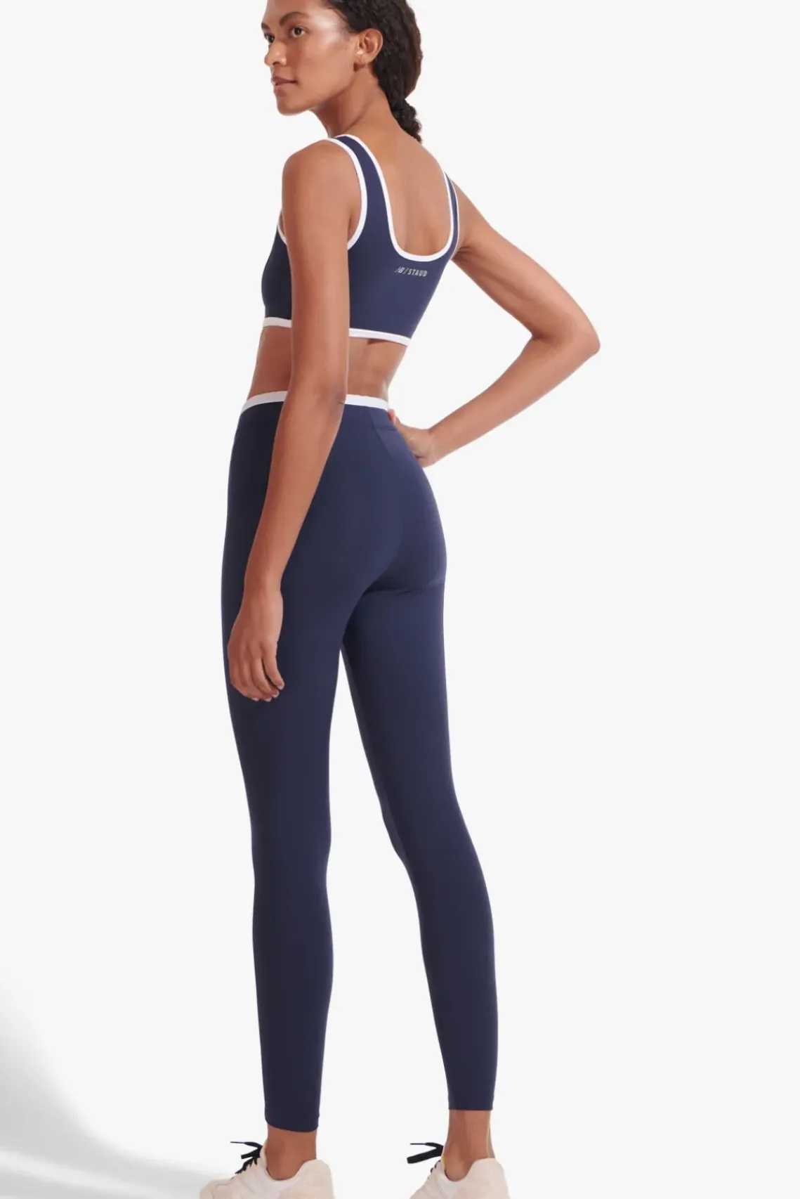 CLOTHING STAUD - NB SLEEK TIGHT PEACOAT NAVY