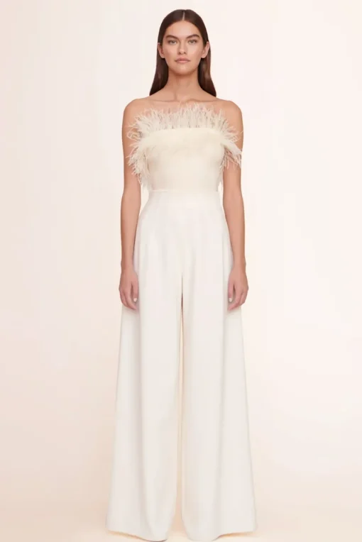 CLOTHING STAUD - NELLIE TOP IVORY