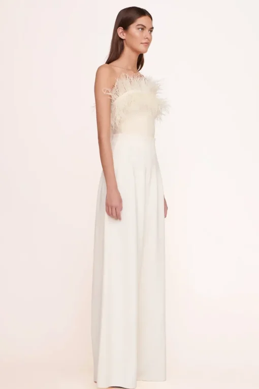 CLOTHING STAUD - NELLIE TOP IVORY