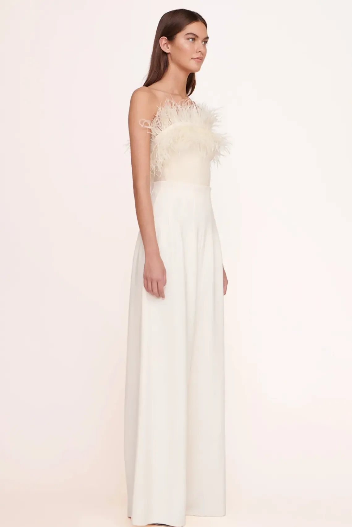 CLOTHING STAUD - NELLIE TOP IVORY