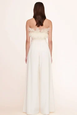 CLOTHING STAUD - NELLIE TOP IVORY
