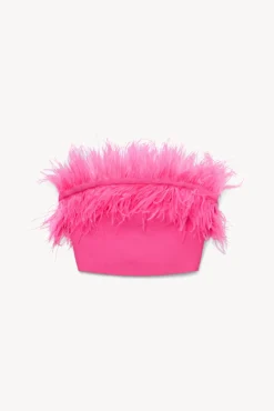 CLOTHING STAUD - NELLIE TOP SHOCKING PINK