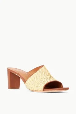 SHOES STAUD - NEVIL HEEL RAFFIA NATURAL