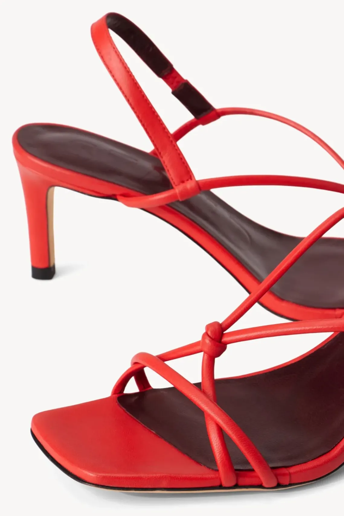 SHOES STAUD - NICOLETTE HEEL CHERRY