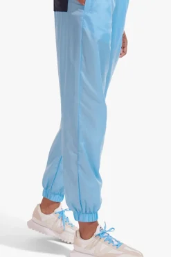 CLOTHING STAUD - NYLON TRACK PANT ALASKAN BLUE