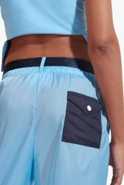 CLOTHING STAUD - NYLON TRACK PANT ALASKAN BLUE