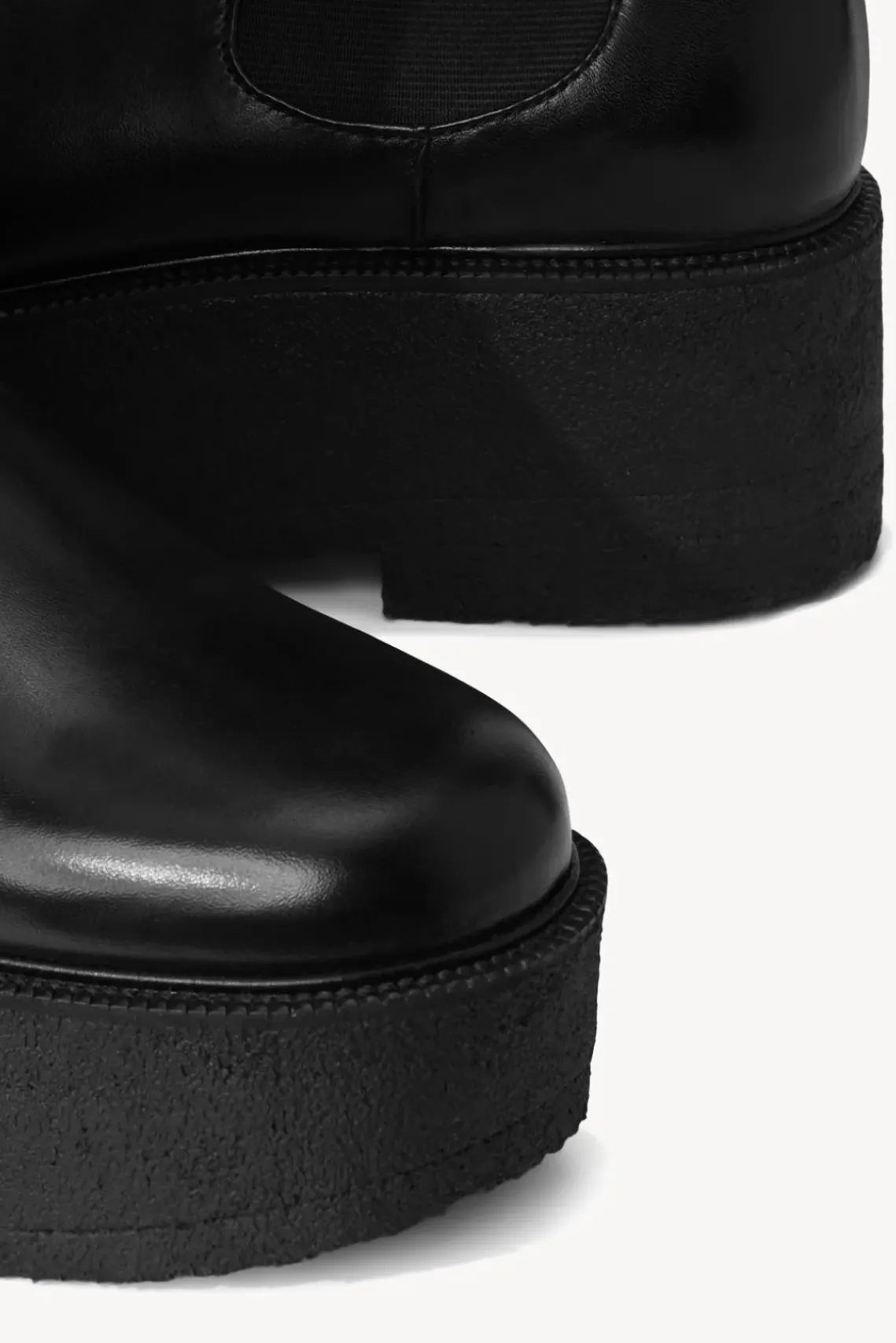 SHOES STAUD - PALAMINO TALL PLATFORM BOOT BLACK