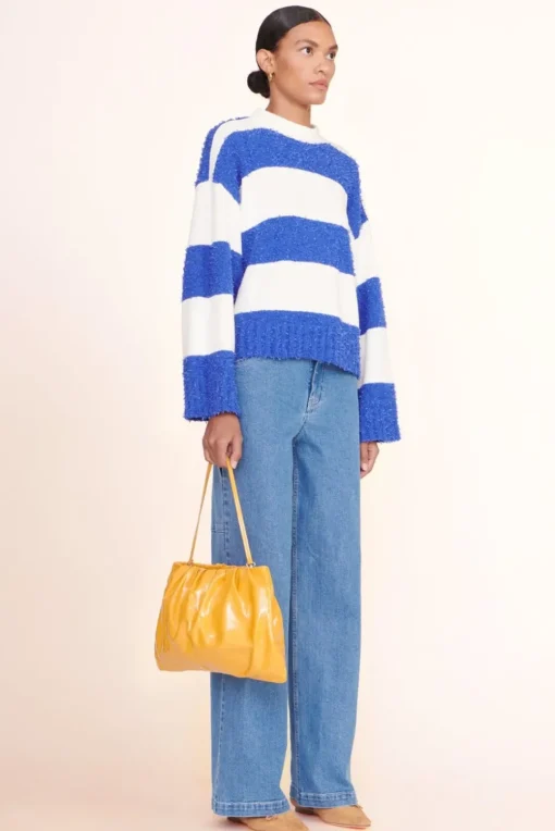 HANDBAGS STAUD - PHOEBE BAG PATENT MANGO