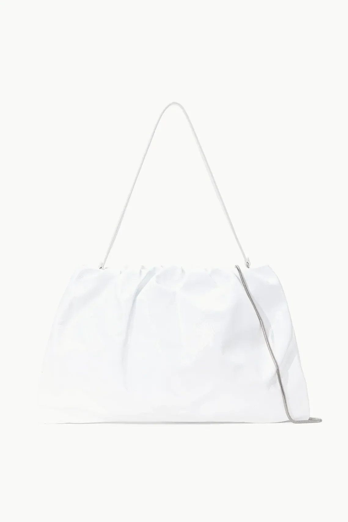 HANDBAGS STAUD - PHOEBE BAG PATENT WHITE