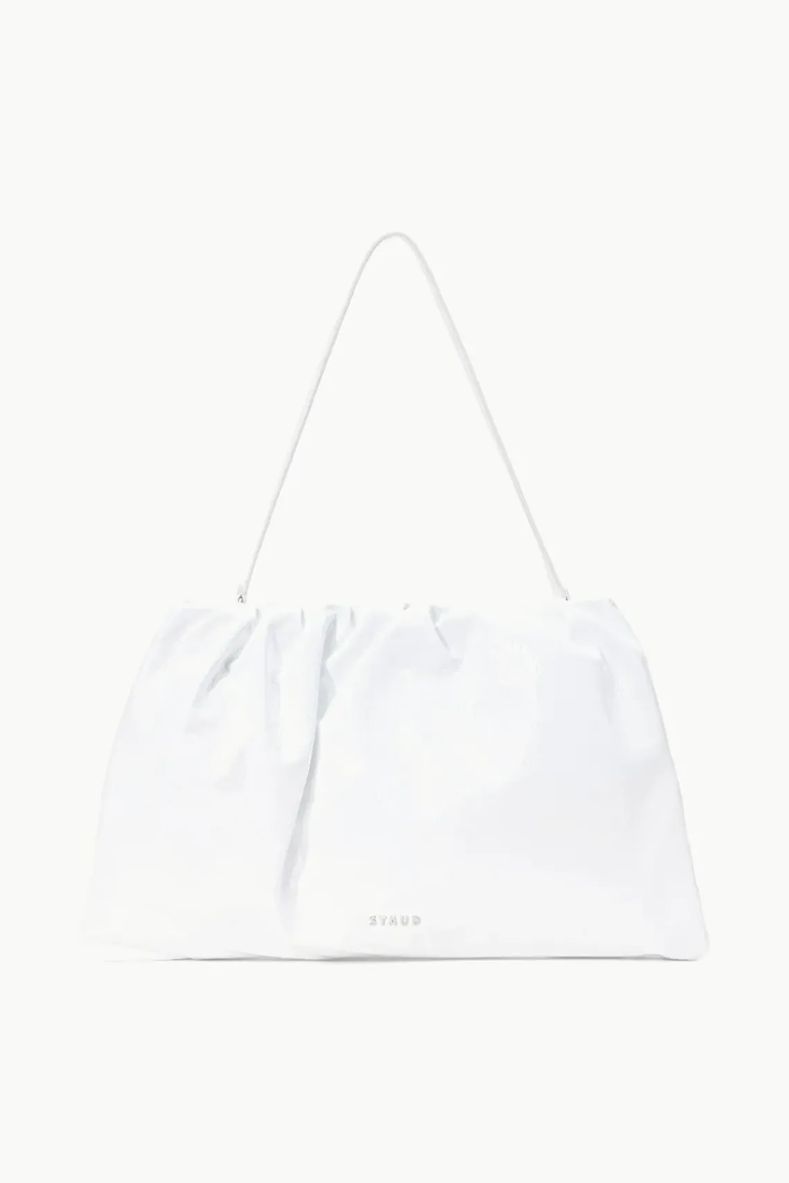 HANDBAGS STAUD - PHOEBE BAG PATENT WHITE