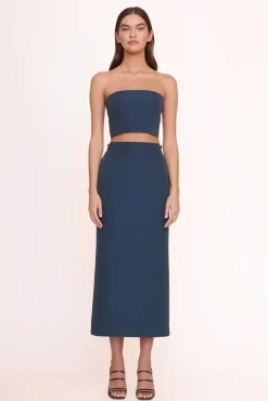 CLOTHING STAUD - PRUNELLA SKIRT PEACOCK