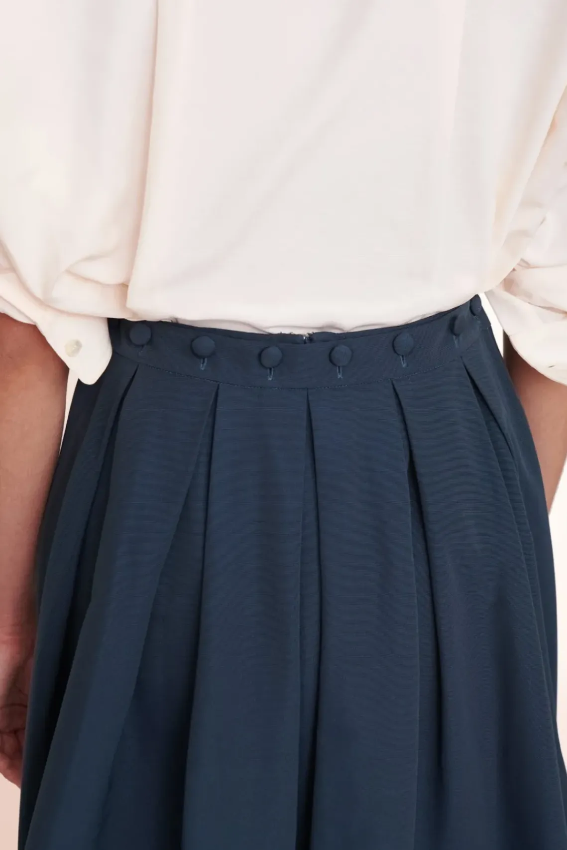 CLOTHING STAUD - PRUNELLA SKIRT PEACOCK