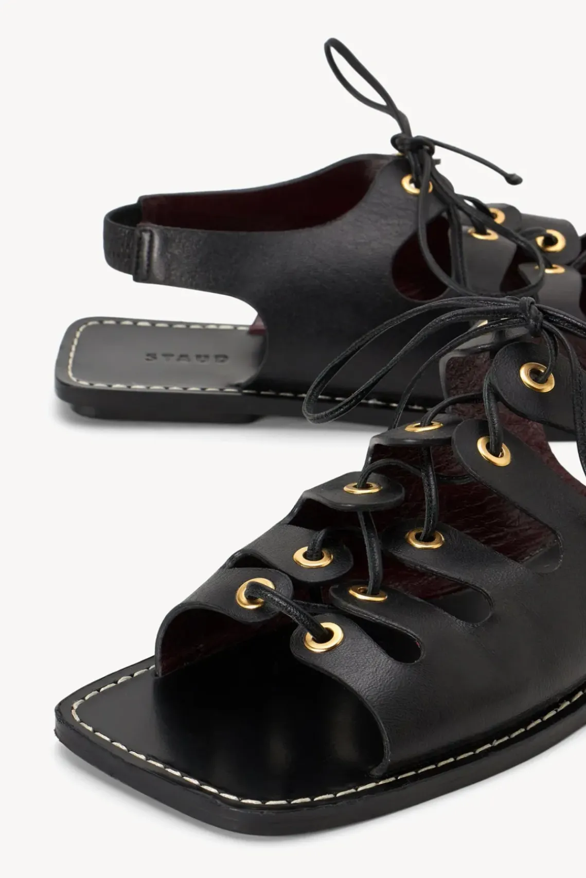 SHOES STAUD - QUINN SANDAL BLACK