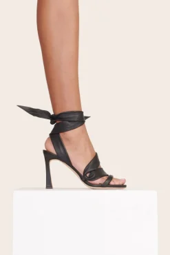 SHOES STAUD - RELLIE HEEL BLACK