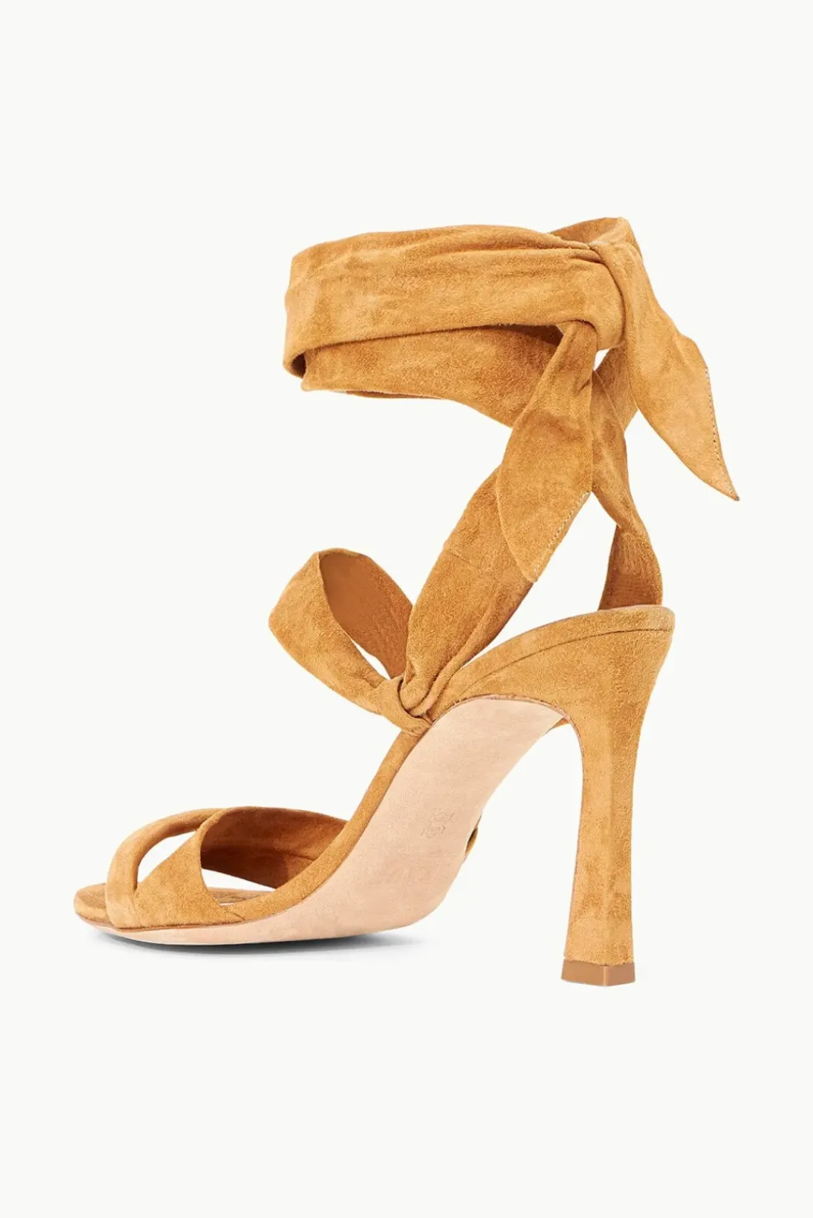 SHOES STAUD - RELLIE HEEL SUEDE CASHEW