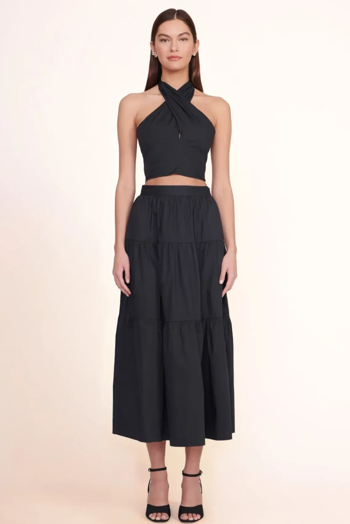 CLOTHING STAUD - SEA SKIRT BLACK