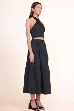 CLOTHING STAUD - SEA SKIRT BLACK