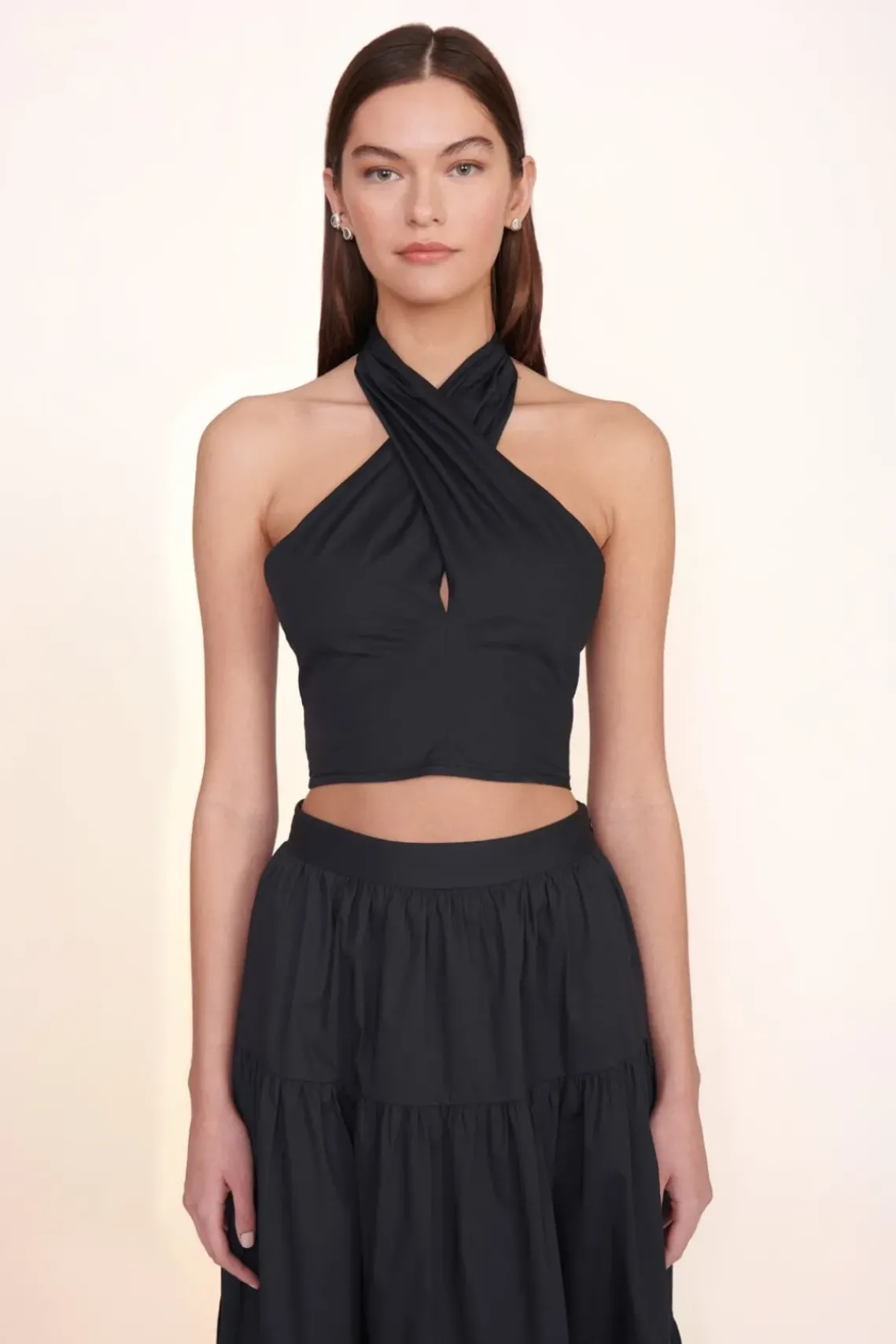 CLOTHING STAUD - SEA SKIRT BLACK