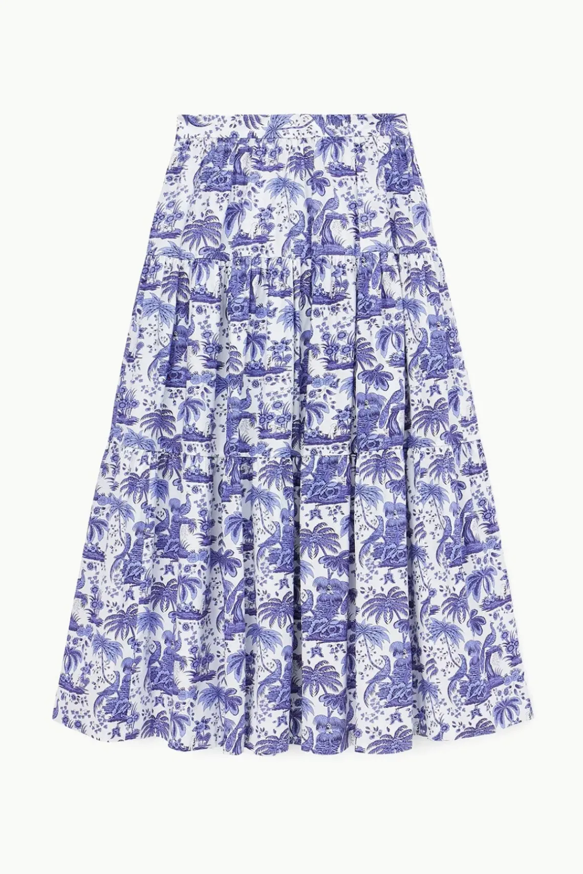 CLOTHING STAUD - SEA SKIRT BLUE TOILE