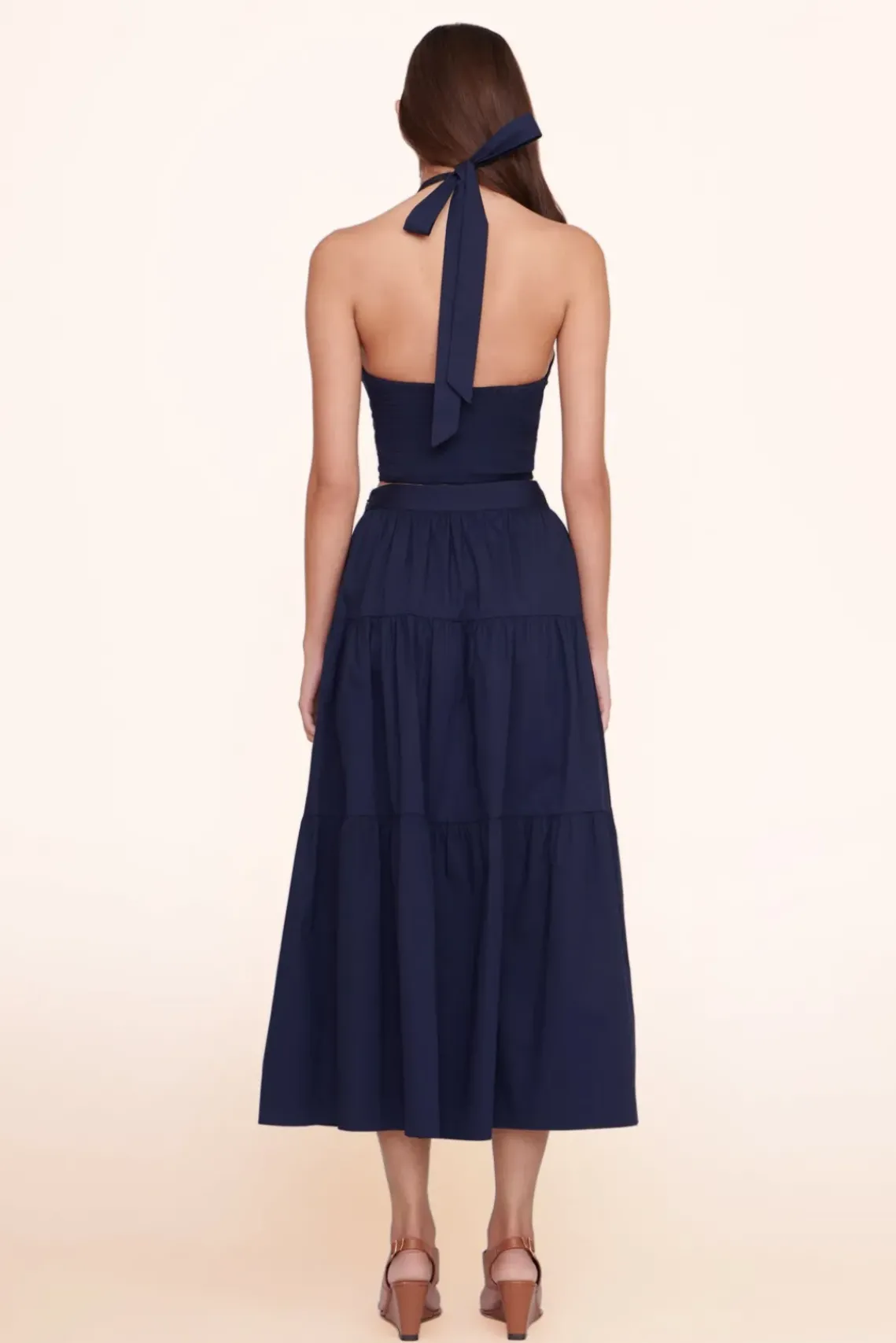 CLOTHING STAUD - SEA SKIRT NAVY