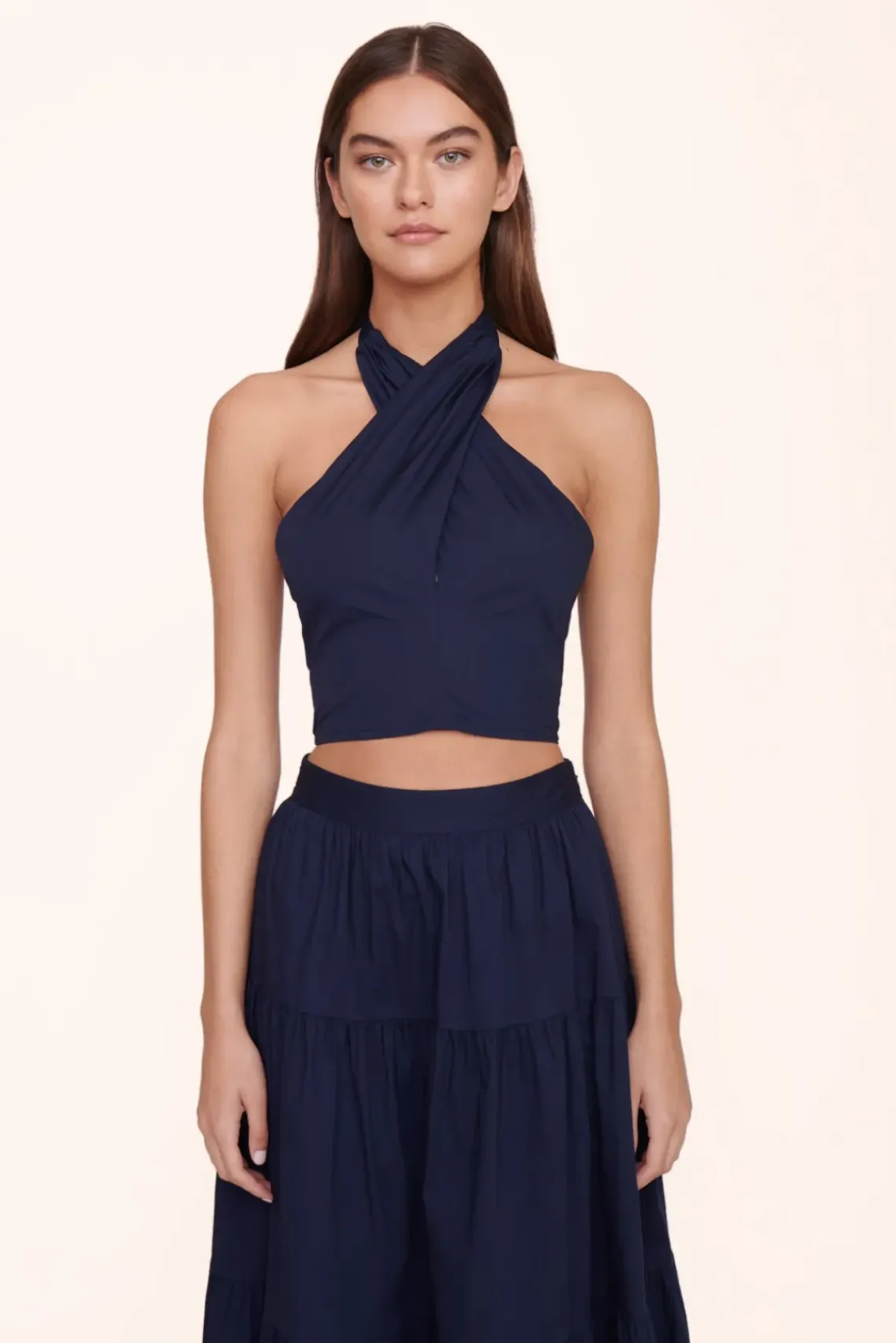 CLOTHING STAUD - SEA SKIRT NAVY