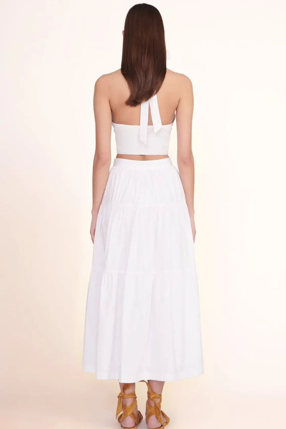 CLOTHING STAUD - SEA SKIRT WHITE