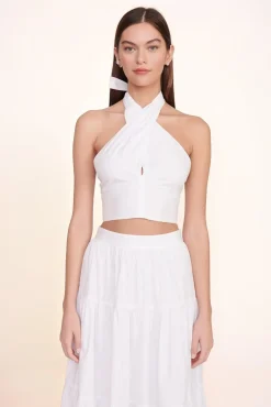 CLOTHING STAUD - SEA SKIRT WHITE