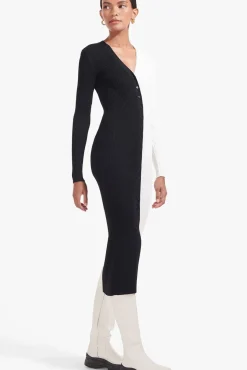 CLOTHING STAUD - SHOKO SWEATER BLACK WHITE