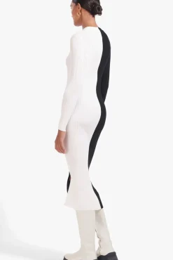 CLOTHING STAUD - SHOKO SWEATER BLACK WHITE