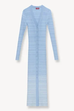 CLOTHING STAUD - SHOKO SWEATER FRENCH BLUE WHITE