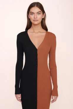 CLOTHING STAUD - SHOKO SWEATER TAN BLACK