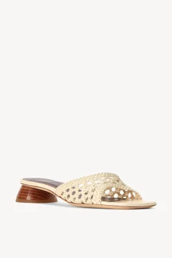 SHOES STAUD - SIMONE CROCHET HEEL CREAM