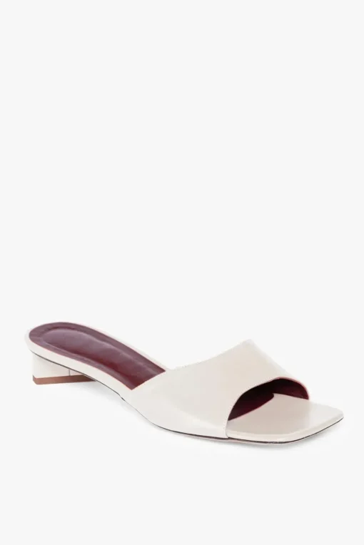 SHOES STAUD - SIMONE MULE CREAM