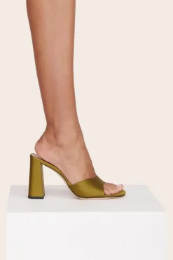 SHOES STAUD - SLOANE HEEL OLIVE