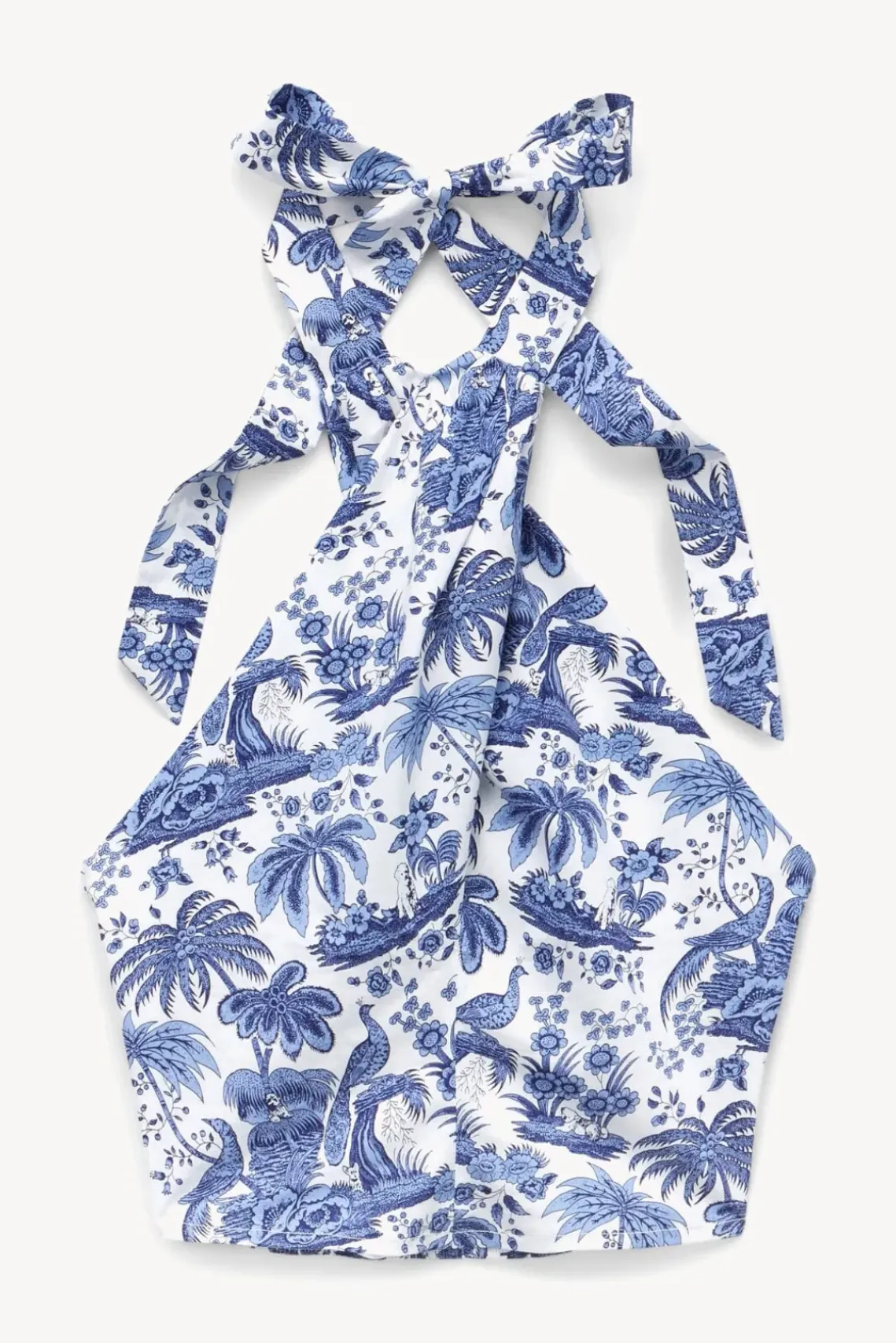 CLOTHING STAUD - SMOCKED KAI TOP BLUE TOILE