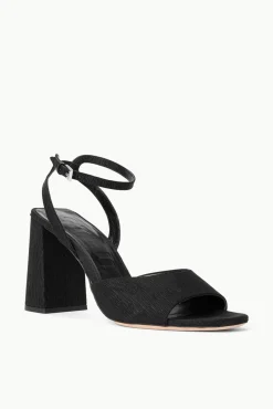 SHOES STAUD - SOLANGE HEEL GROSGRAIN BLACK