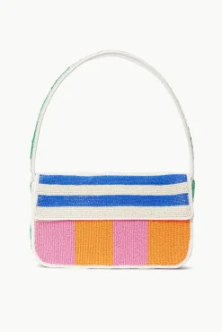 HANDBAGS STAUD - TOMMY BAG MULTI RUGBY STRIPE