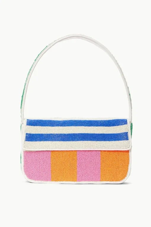 HANDBAGS STAUD - TOMMY BAG MULTI RUGBY STRIPE