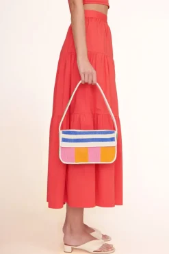 HANDBAGS STAUD - TOMMY BAG MULTI RUGBY STRIPE